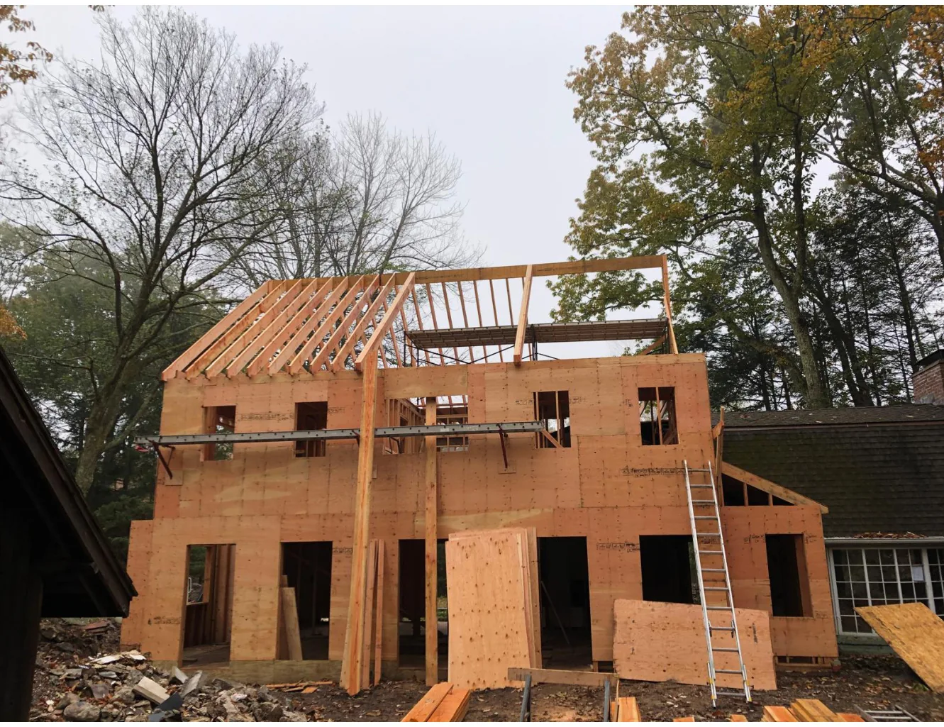 Residential construction framing